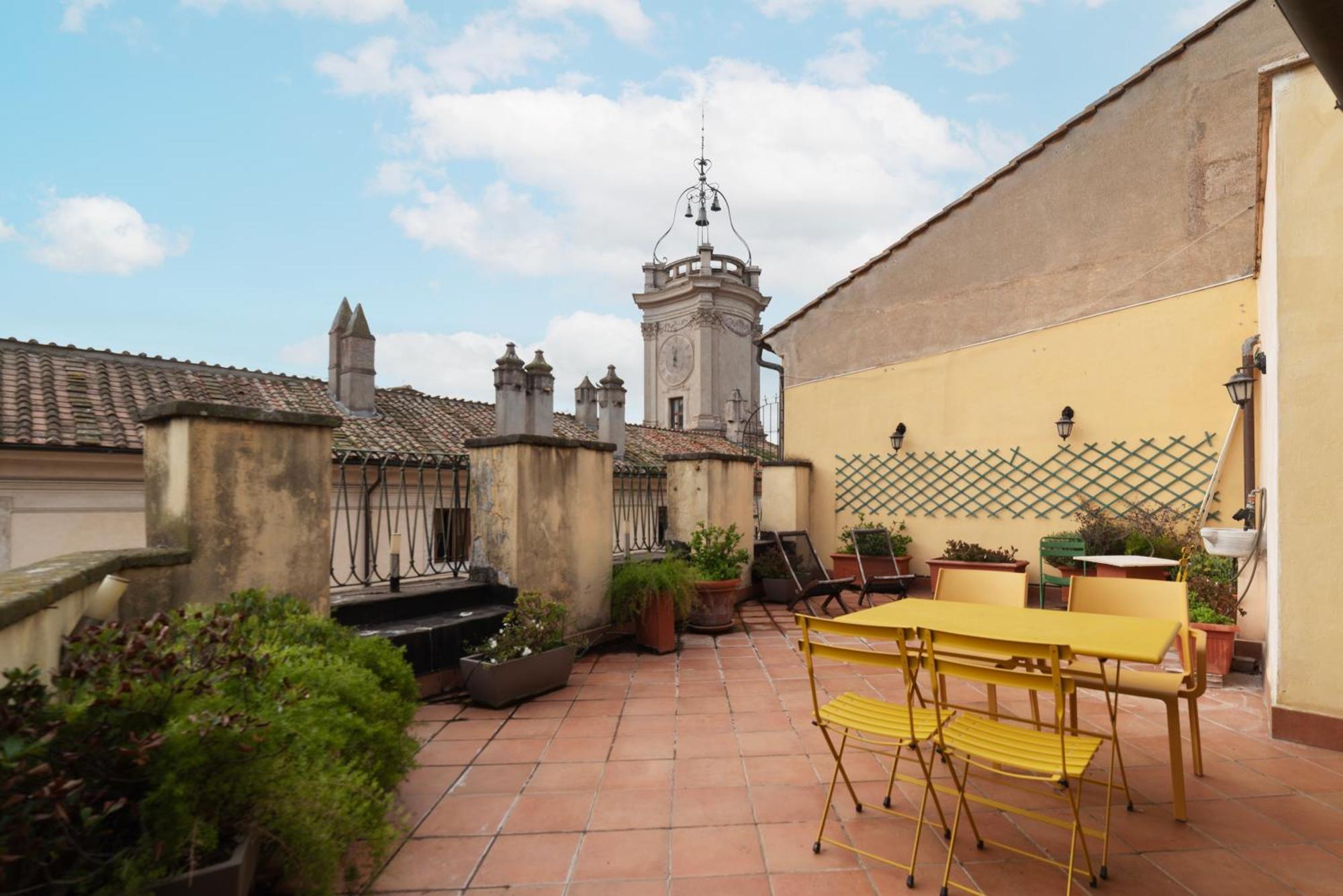 Appartement Clock Terrace House à Rome Extérieur photo