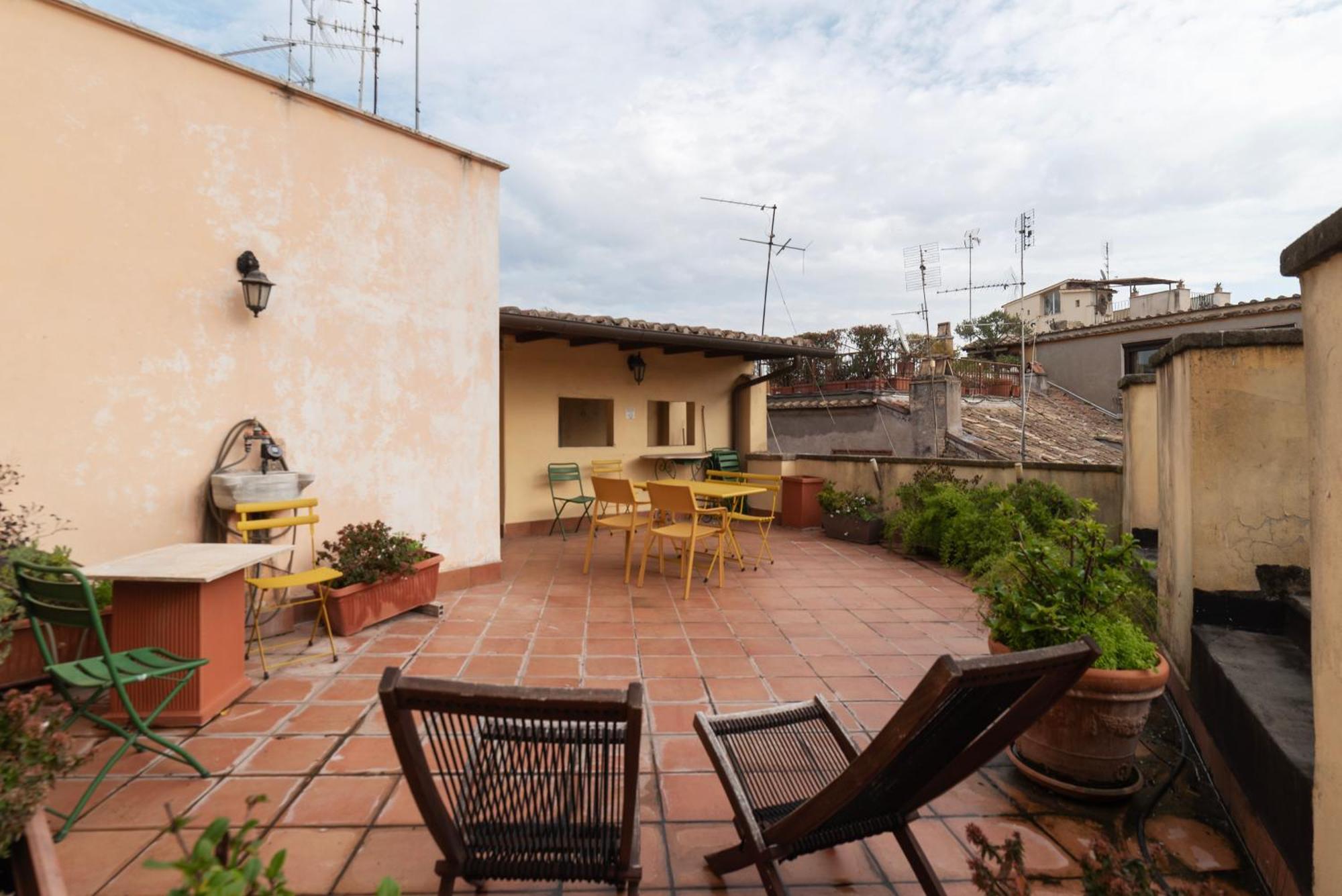 Appartement Clock Terrace House à Rome Extérieur photo